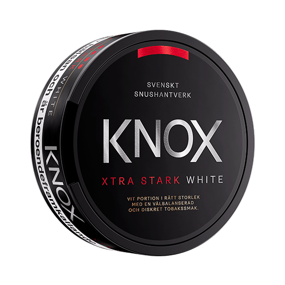 Knox Extra Stark White portionssnus